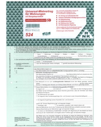 Universal-Mietvertrag