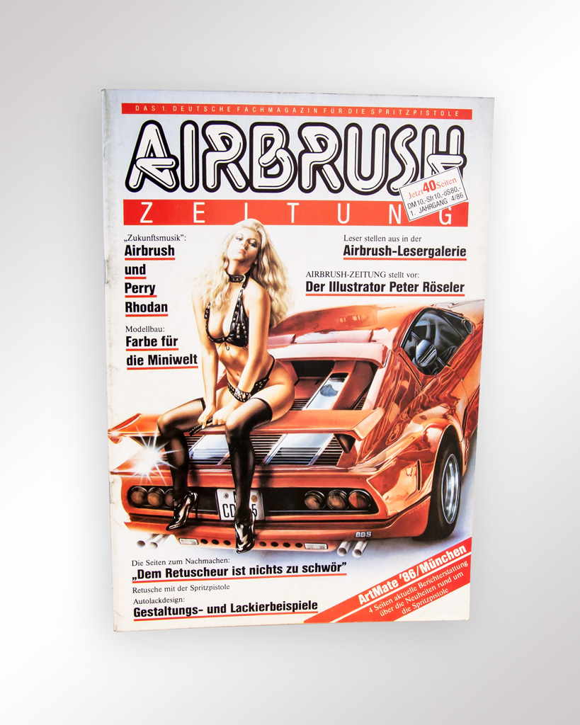 Airbrush Zeitung Ausgabe 4/86